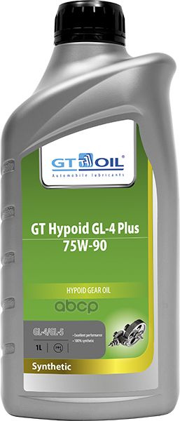 Масло Трансмиссионное Синтетическое Всесезонное Gt Hypoid Gl-4 Plus ...