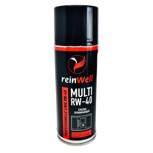 Смазка проникающая универсальная REINWELL MULTI RW-40 WD 400 мл (Арт ...