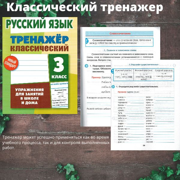 Русский язык. 3 класс. Тренажер классический | Карпович Алла Николаевна ...
