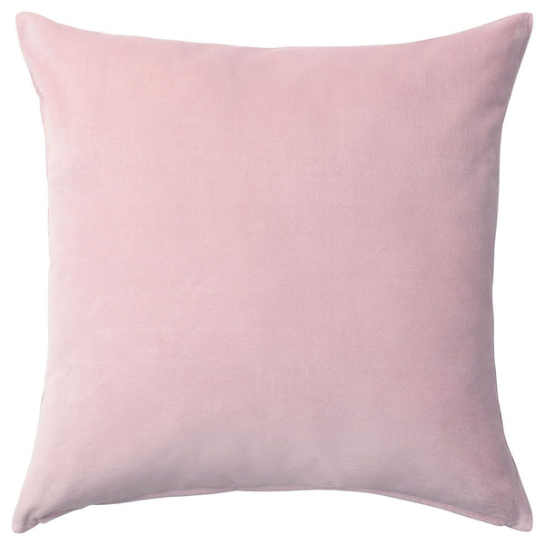 Чехол для подушки IKEA SANELA САНЕЛА, 50x50 см, светло-розовый - купить ...