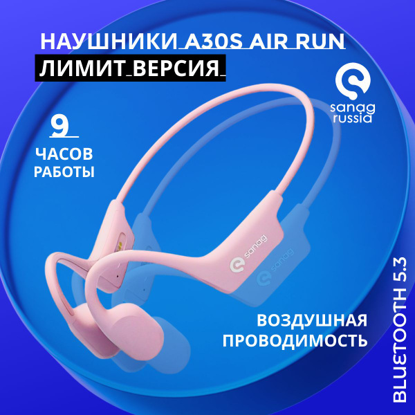 Наушники Очки Sanag Беспроводная Bluetooth-гарнитура с воздушной ...