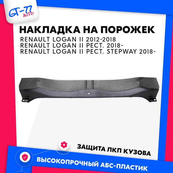 Защитная накладка на порожек в проем багажника CUBECAST для Renault ...