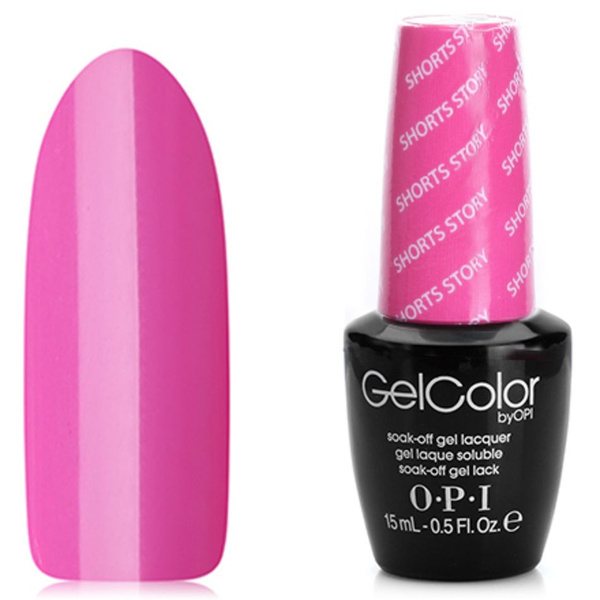OPI GelColor Гель лак для ногтей Shorts Story B86 - купить с доставкой ...
