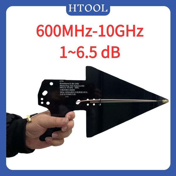 Характеристики HT6 Log периодическая антенна 600M-10GHz, тест EMI EMC ...
