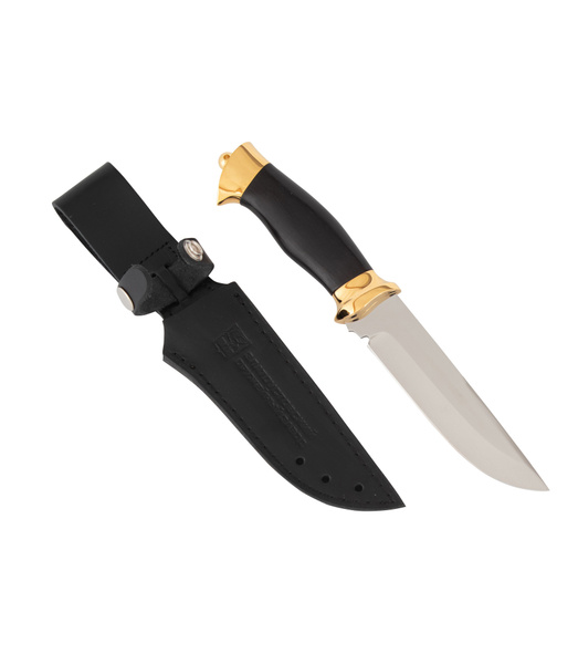 Златоустовский оружейный завод Нож туристический, длина лезвия 15.5 см ...