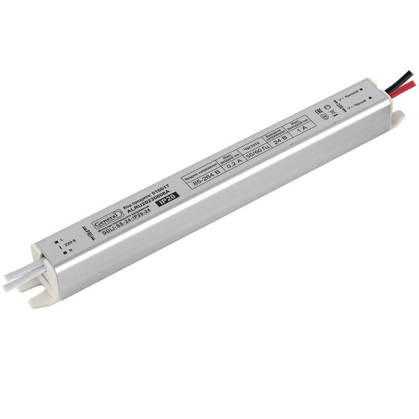 Блок питания для светодиодной ленты General Lighting Systems, 24В, 24 ...