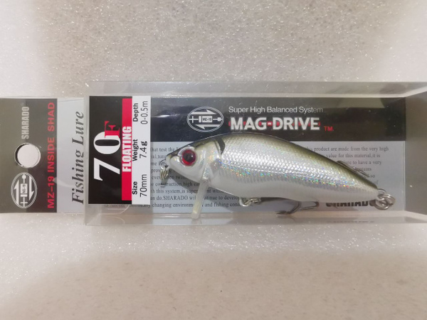 Воблер Крэнк (Crank) Sharado MAG-DRIVE 70F, 0.01-0.5 м купить по ...