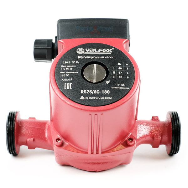 Циркуляционный насос Valfex VCP 25-40G 180мм (с гайками)_1 1/2”_1"_115 ...