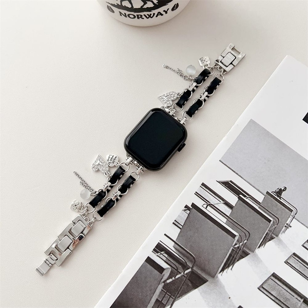 Кожаные ремешки для часов Apple Watch Ultra 2 49mm 41 45 44 40,Ручные ...