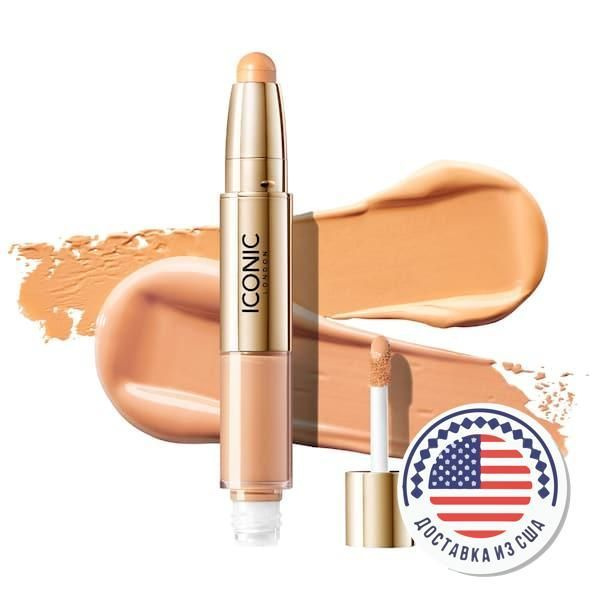 Консилер, Iconic London Radiant Concealer & Brightening Crayon Duo ...