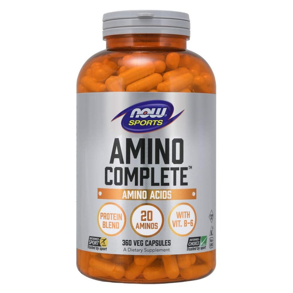 NOW Аминокислотный комплекс // NOW Amino Complete, 360 растительных ...