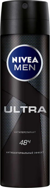 Дезодорант мужской Nivea / Нивея Men Ultra антиперспирант, спрей, 150мл ...