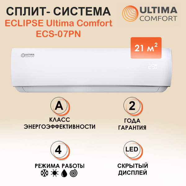 Сплит-система ULTIMA COMFORT ECS-07PN - купить по доступным ценам в ...