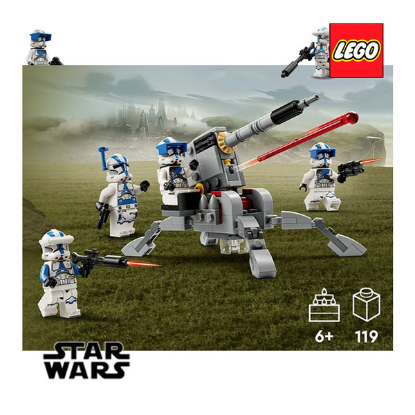 Конструктор LEGO Star Wars Боевой набор клонов 501-го легиона,Звездные ...