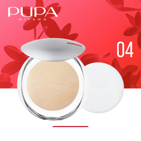 Fard à Paupières Pupa Luminys Baked Mono - N°04 Taupe Beige - Neuf