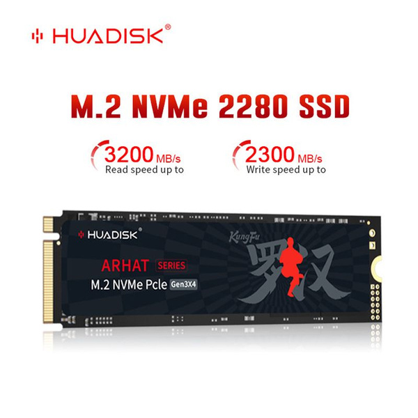 1 ТБ Внутренний SSD-диск HUADISK 128ГБ m2 nvme 2280 ssd (HYV1TBX3(HXY ...