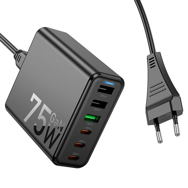 Зарядная станция для мобильных устройств hoco CS22A, 30 Вт, USB Type-C ...
