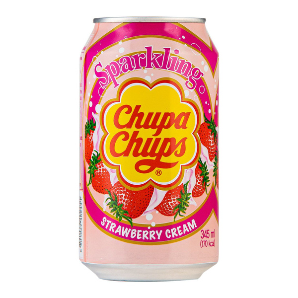 Напиток чупа чупс клубника (чупа чупс тальги в толстой ж/б) Chupa Chups ...