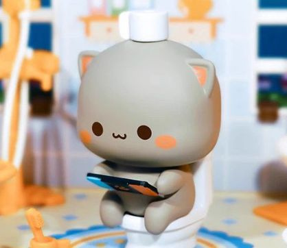 Фигурка Котика На Унитазе MITAO 4 коллекционная серия - купить с ...