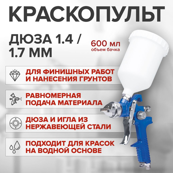 Пневмокраскопульт Remix RM-HVLP-H-827 - купить по низким ценам в ...