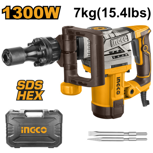 Отбойный молоток INGCO 1300 Вт От сети купить по выгодной цене в ...
