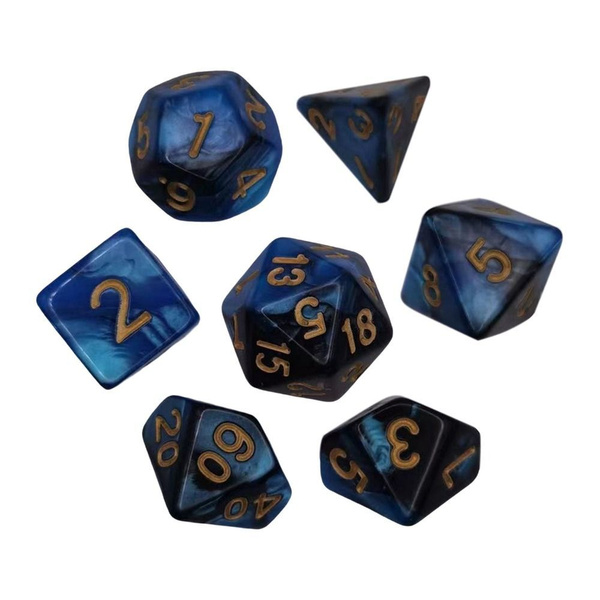 7Pcs/set DND кости - купить с доставкой по выгодным ценам в интернет ...