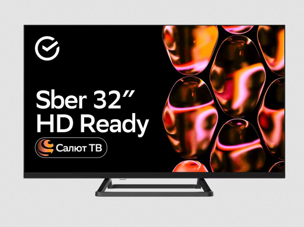 Купить телевизор Sber Сбер 32 дюйма с одной ножкой 32" - купить с ...