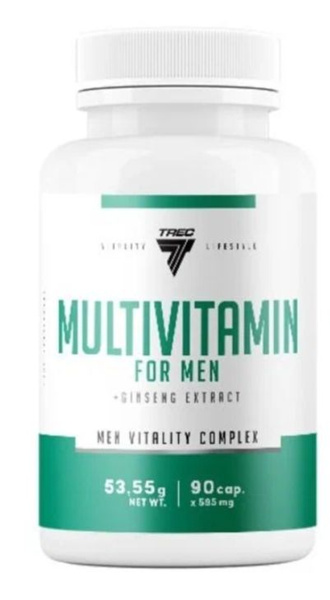 Витамины для мужчины Trec Nutrition, 90 капсул - купить с доставкой по ...
