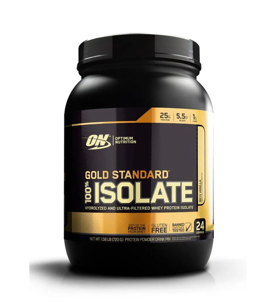 Изолят протеина Optimum Nutrition Isolate Gold Standard 100% 720 г ...