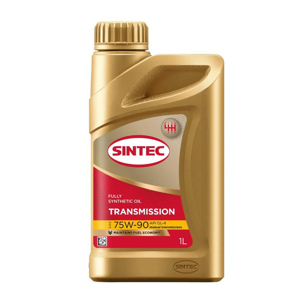 Масло трансмиссионное SINTEC 75W90 GL-4 синтетика 1 л 963361 - купить ...