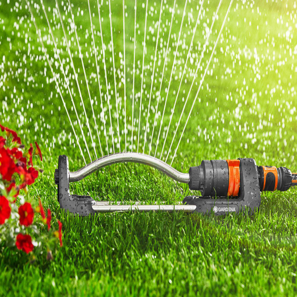 Дождеватель осциллирующий Gardena Max площадь полива 220м, дальность ...