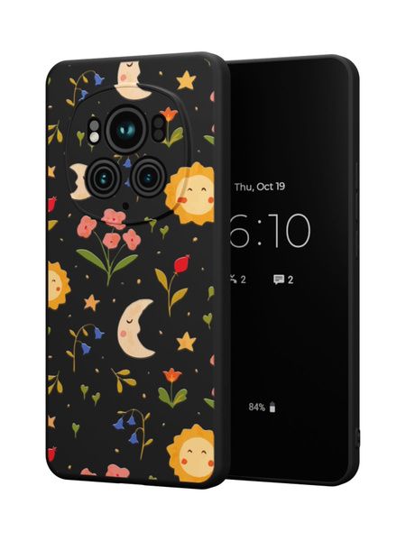 Силиконовый чехол Mcover для Honor Magic 6 Pro (Хонор Мэджик 6 Про ...
