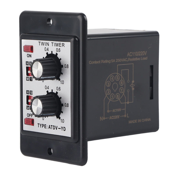 Ручка управления Реле времени Реле таймера включения и выключения ...