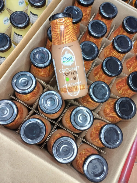 Кофе на кокосовом молоке со стевией Thai Coco латте, 250 мл., Таиланд ...