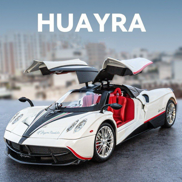 Большая модель Пагани Уайра 27 см, Металлическая модель Pagani Huayra в ...