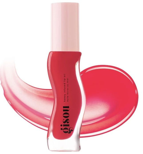 GISOU - Масло для губ КЛУБНИКА - Lip Oil Honey Infused STRAWBERRY ...