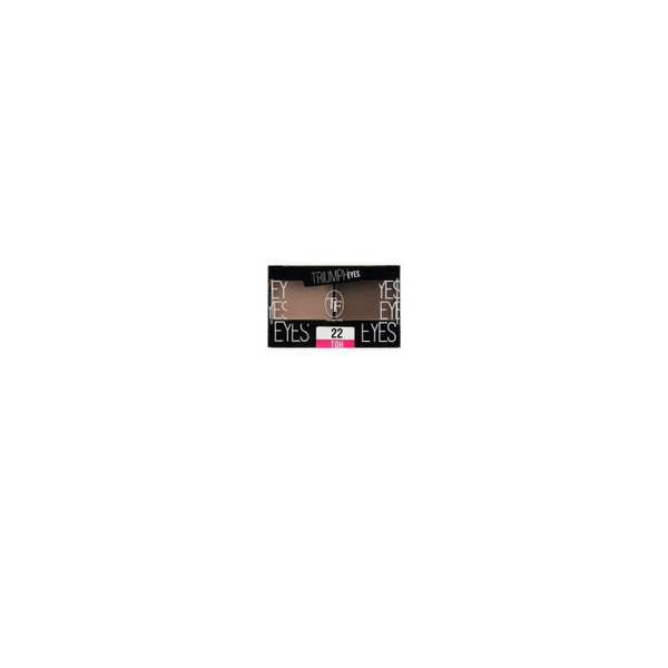TF Cosmetics Eyes Тени для век, 2 цвета, 22 тон, бежевый и ореховый ...