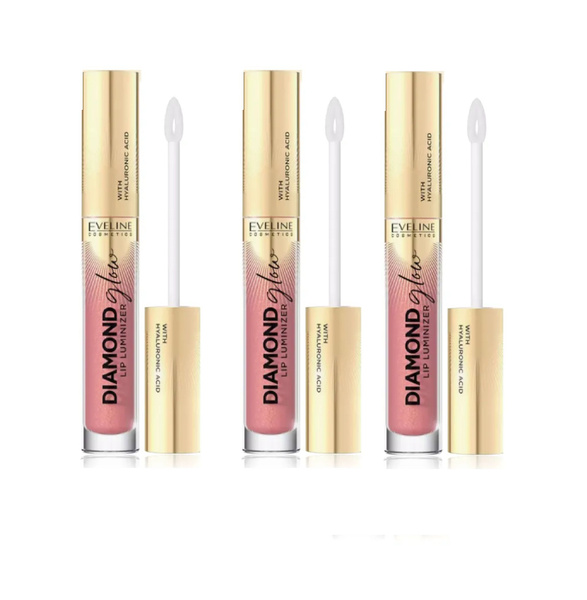 Eveline Cosmetics Блеск для губ Diamond Glow Lip Luminizer тон №04 , 4 ...