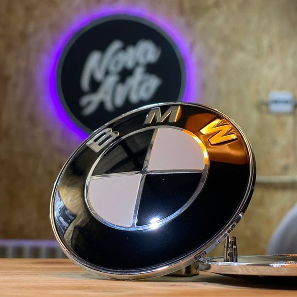 Эмблема значок шильдик логотип БМВ BMW 82мм - купить по выгодным ценам ...