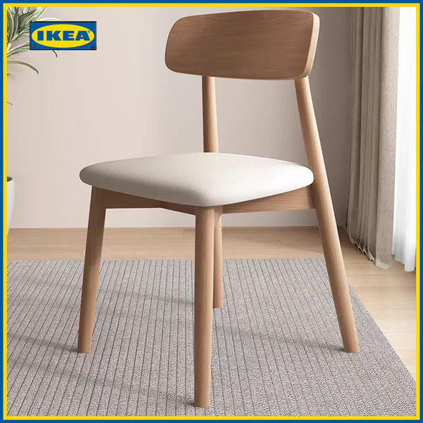 Характеристики IKEA Стул Простой обеденный стул в европейском стиле, 1 ...