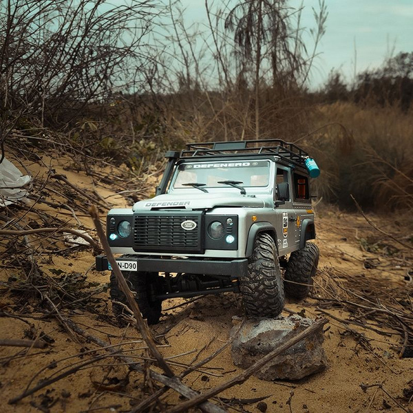 Радиоуправляемая машинка, Land Rover Defender D90, Remo Hobby Щеточные ...