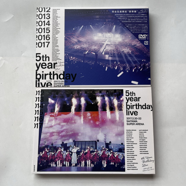 Nogizaka46 5Th Year Birthday Live 4DVD Совершенно новый