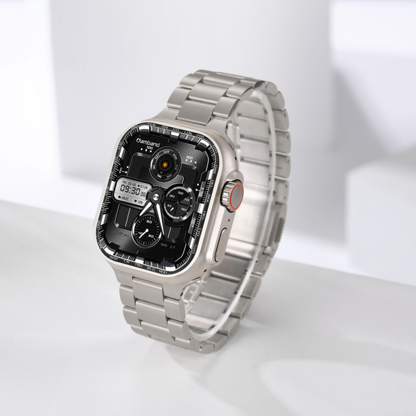 Титановый ремешок для Apple Watch Ultra49 мм,45 мм,42 мм,44 мм для ...