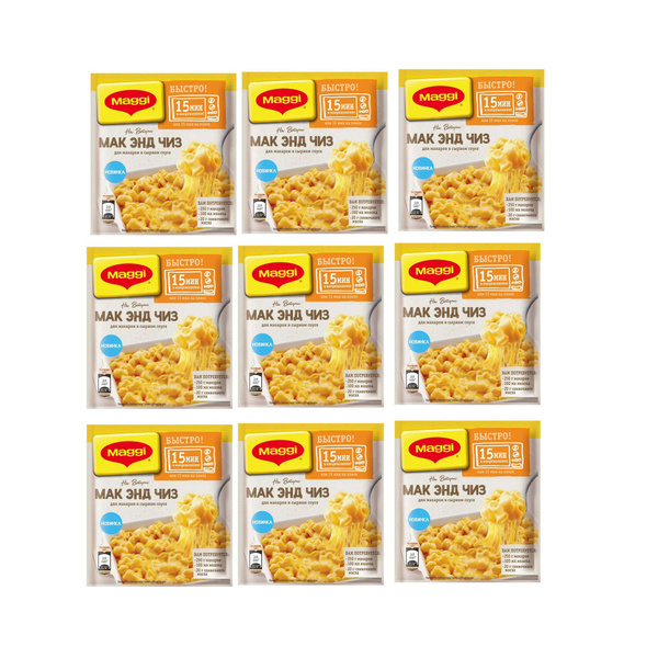 Maggi Смесь сухая для приготовления Мак энд Чиз - макарон в сырном ...