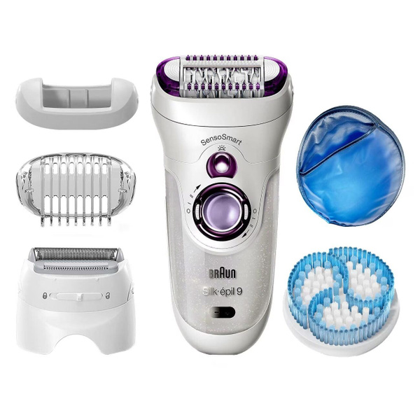 Эпилятор Braun Silk-epil 9 SensoSmart SES 9-735 Purple. Цвет: белый ...
