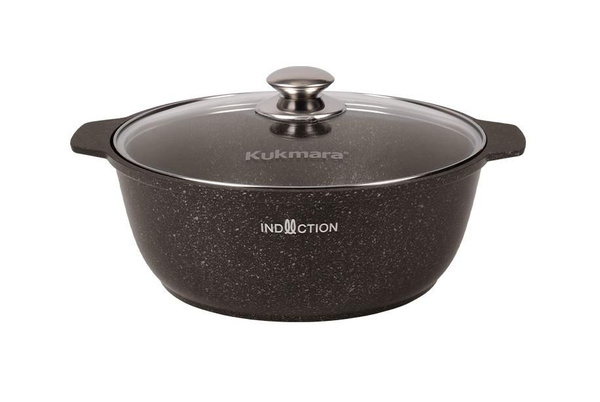 Жаровня Kukmara, Литой алюминий, 26 см купить по выгодной цене в ...