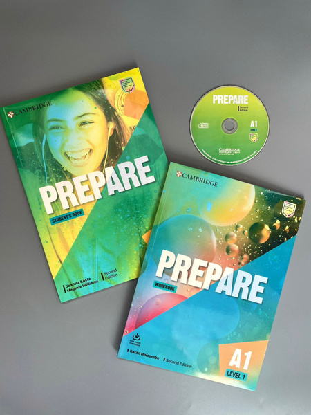Prepare 1 . A1: Student's Book+ Workbook + Диск - купить с доставкой по ...