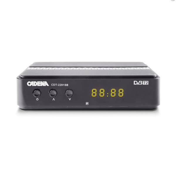 ТВ-ресивер Cadena CDT-2291SB, черный купить по выгодной цене в интернет ...