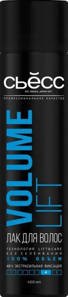 Сьёсс Лак для волос Volume Lift Объем, экстрасильная фиксация, 400мл ...