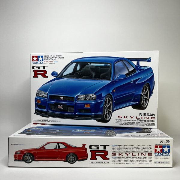 Характеристики Сборная модель/машинка 1/24 Tamiya Nissan Skyline GT-R V ...